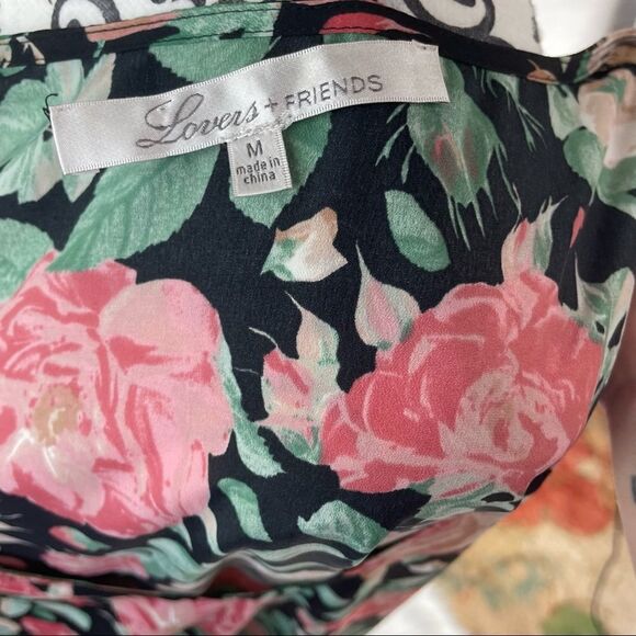 Revolve Lovers + Friends Gracie Autumn Rose Shift Dress - Picture 8 of 9